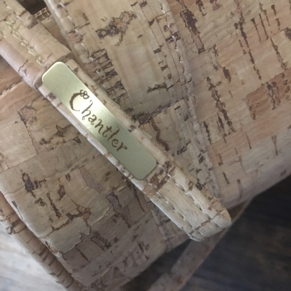 Vintage natural cork kimono cylinder crossbody bag - Picture 5 of 11